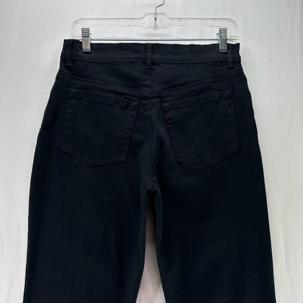 Gloria Vanderbilt Amanda Jeans Women 6 Stretch Denim Classic Fit High Rise Black - Picture 6 of 13